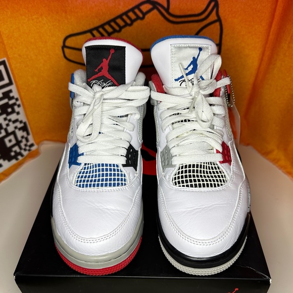 Jordan 4 Retro SE What the Size 9M Pre-loved - Picture 6 of 7